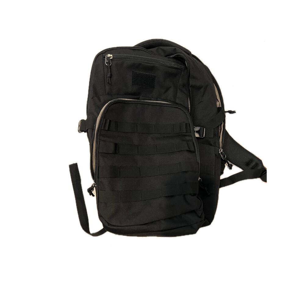 No Label 30L Computer/Tactical Backpack Black